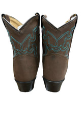 Load image into Gallery viewer, Smoky Mountain Boots 1623T Monterey Brown/Blue Western Toddler Boots
