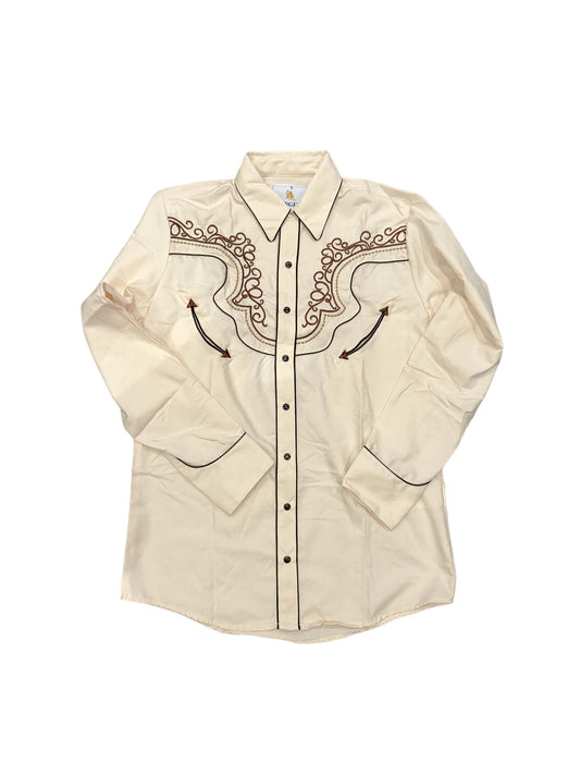 Rangers Pastizal Beige 012CA01 Western Shirt