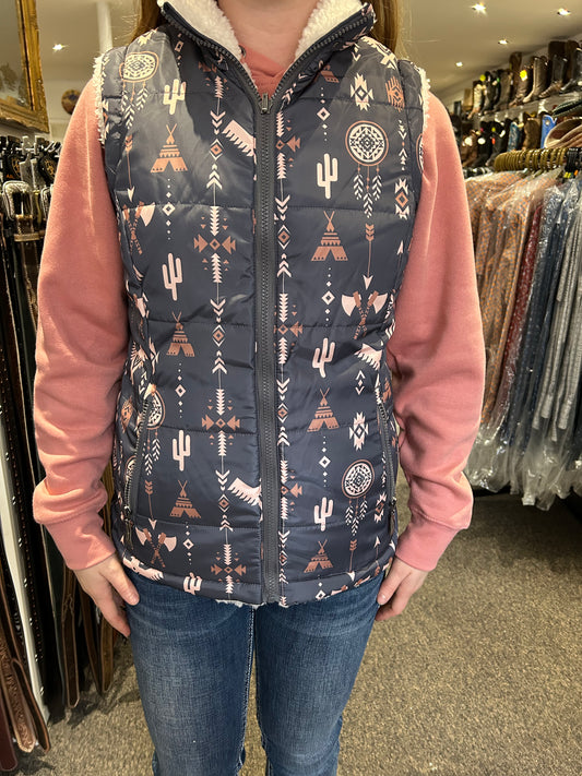 MontanaCo L24104 Ladies reversible body warmer