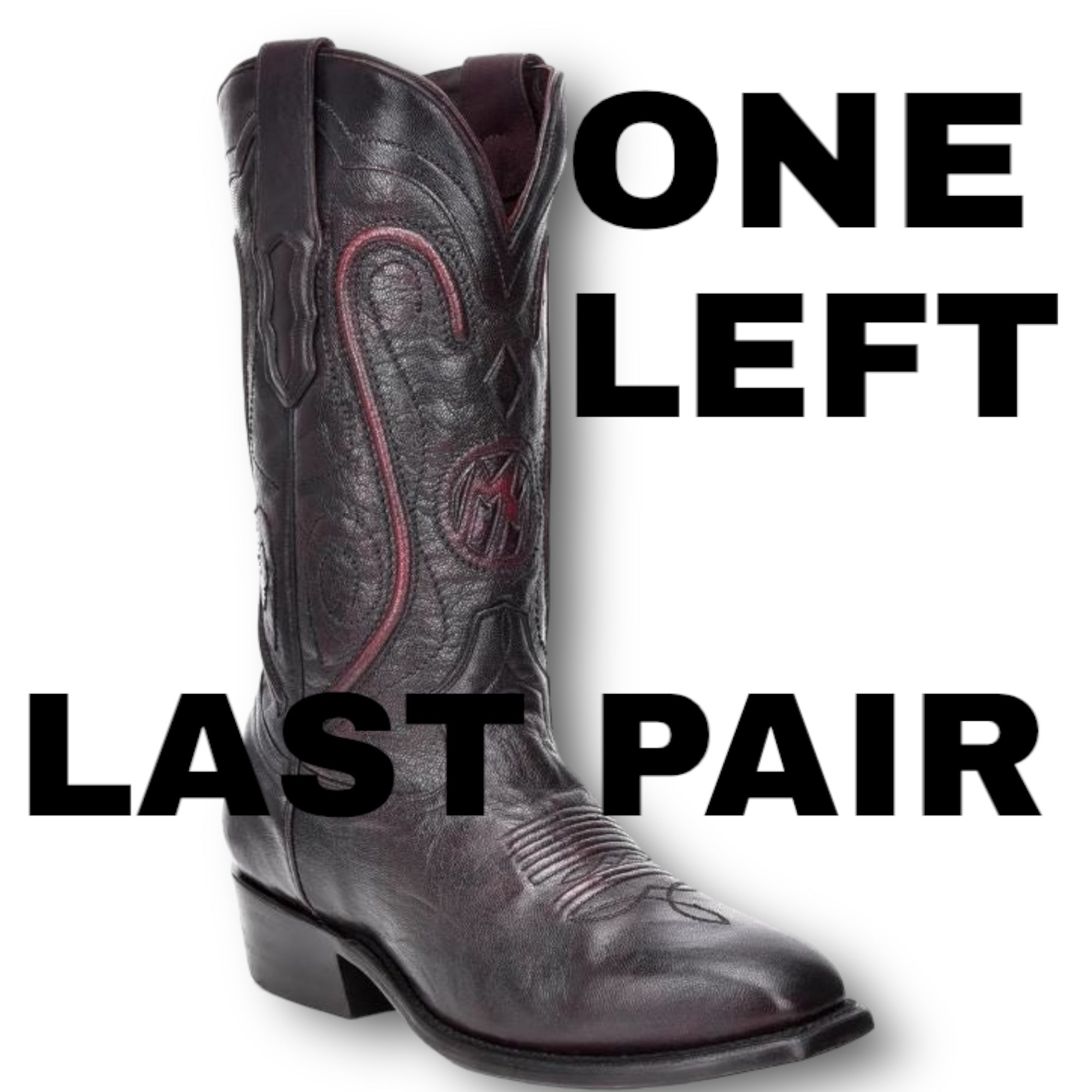 Mens black cowboy boots on sale uk