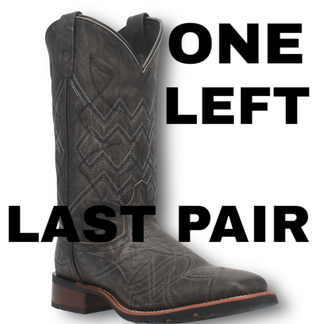 Laredo Mens Axel Black 7927 Western Cowboy Boots