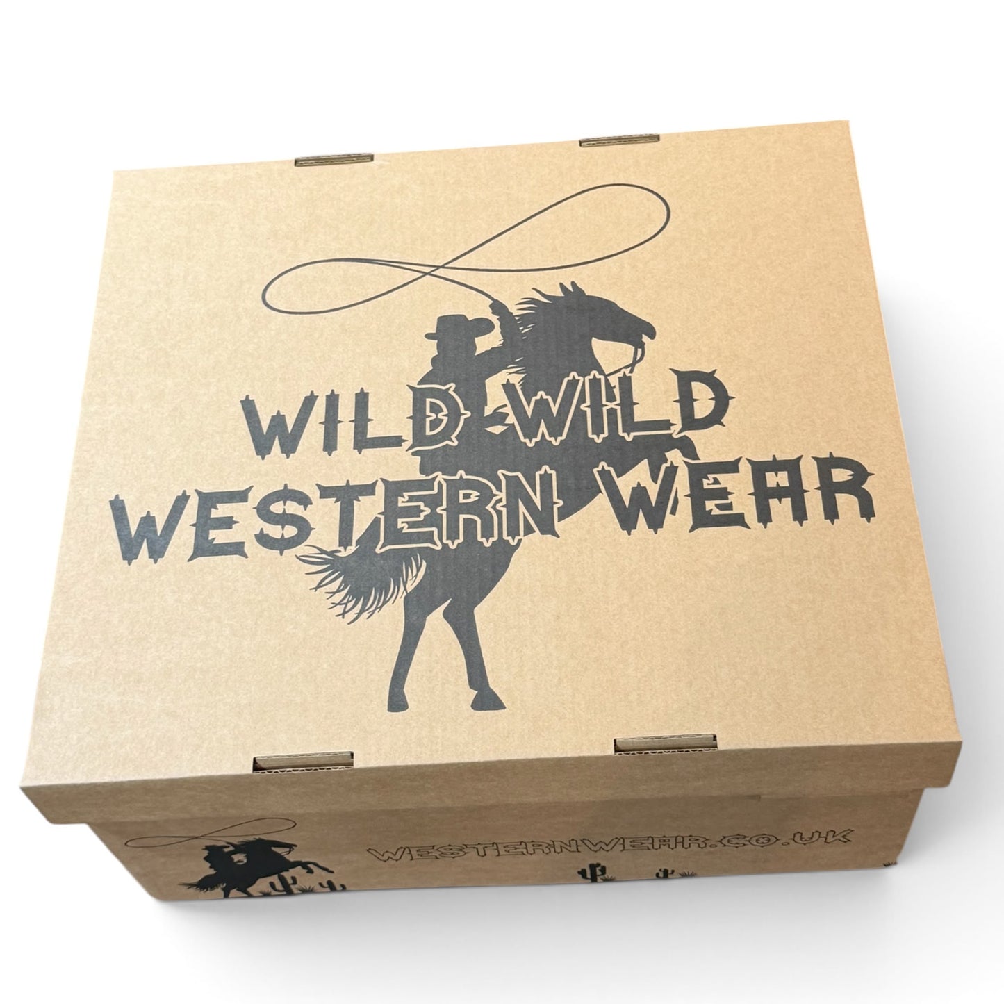 Wild Wild Western Wear Hat Box