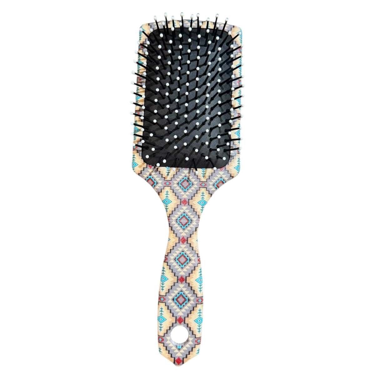 Western Linens Aztec western hair brush