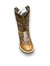 Load image into Gallery viewer, Jama Old West Children&#39;s &amp; Youth Roper Boots in Brown BRC2010/BRY2010
