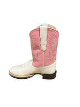 Load image into Gallery viewer, Jama Old West Children&#39;s Broad Round Toe in Pink and White BRC2016
