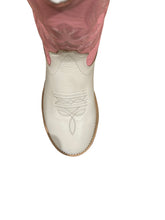 Load image into Gallery viewer, Jama Old West Children&#39;s Broad Round Toe in Pink and White BRC2016
