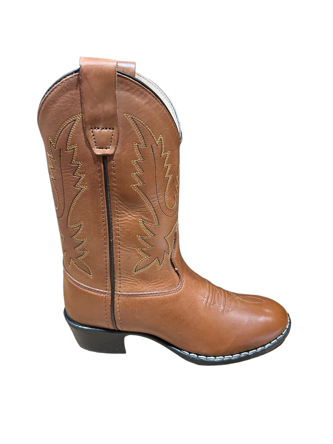 Jama Old West Children's Boots in Brown 1129