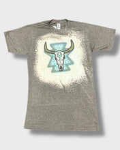 Load image into Gallery viewer, Aztec Turquoise Skull T-shirt AZT001
