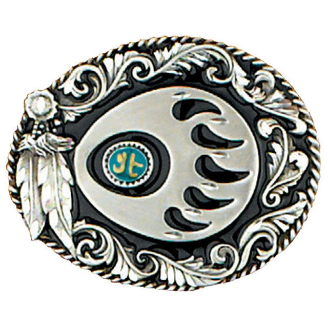 I-2 Bear Claw Buckle with Silver Trim