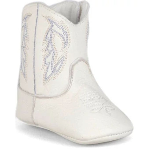 Justin Boots Mutton Buster Baby Boots Bea in Artic White MB2240