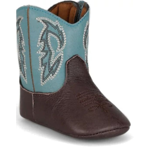 Justin Boots Mutton Buster Baby Boots Canter in Cocoa MB2524