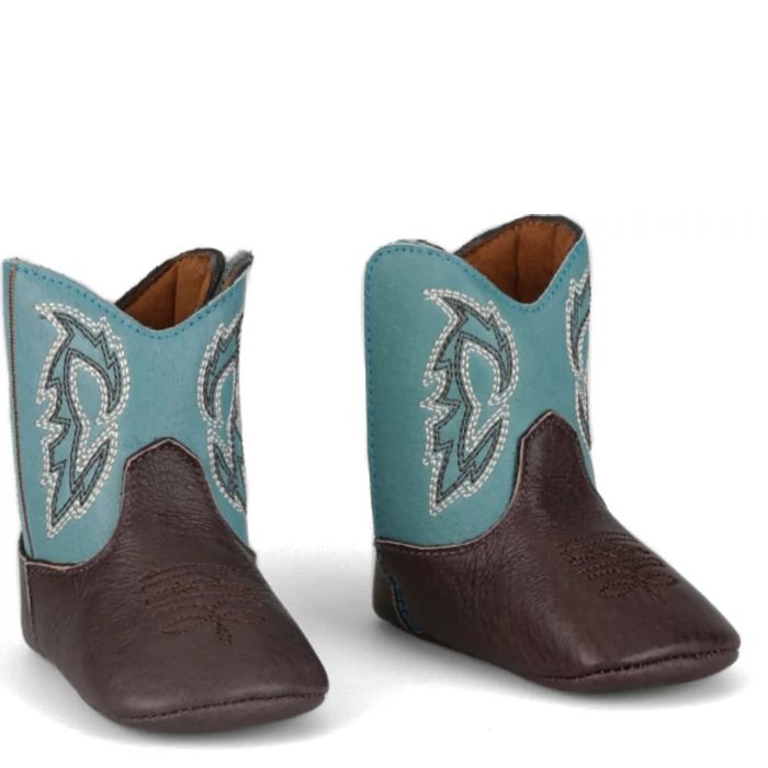 Justin Boots Mutton Buster Baby Boots Canter in Cocoa MB2524