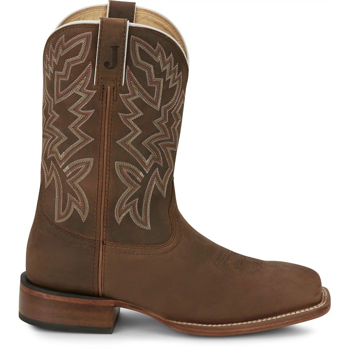 Justin Boots FN7012 Jackpot in Walnut Mens Cowboy Boots
