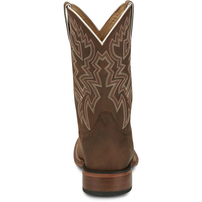 Justin Boots FN7012 Jackpot in Walnut Mens Cowboy Boots