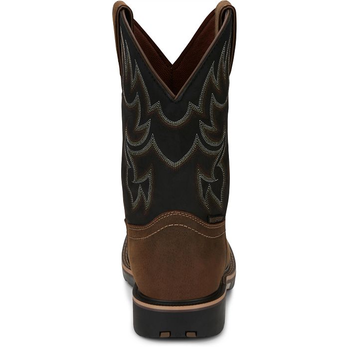 Justin Boots GR9062 George Strait "Fireman Mens Cowboy Boots