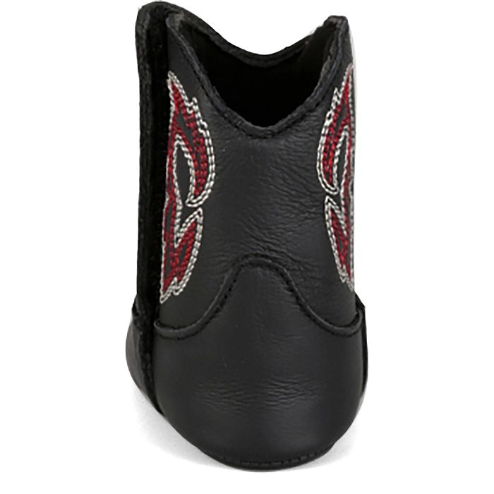 Justin Boots Mutton Buster Baby Boots Canter in Midnight Black MB2525