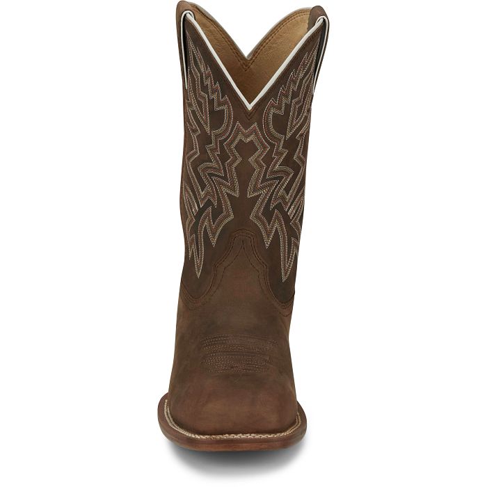 Justin Boots FN7012 Jackpot in Walnut Mens Cowboy Boots