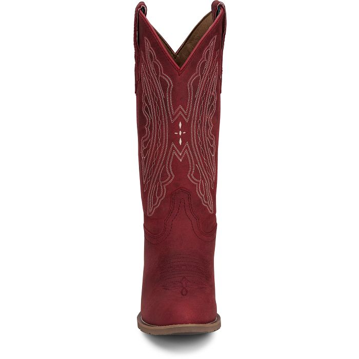 Justin Ladies GY2870 Renie in Classic Red Cowboy Boots