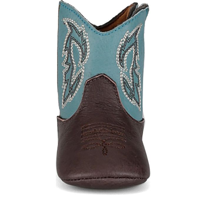 Justin Boots Mutton Buster Baby Boots Canter in Cocoa MB2524