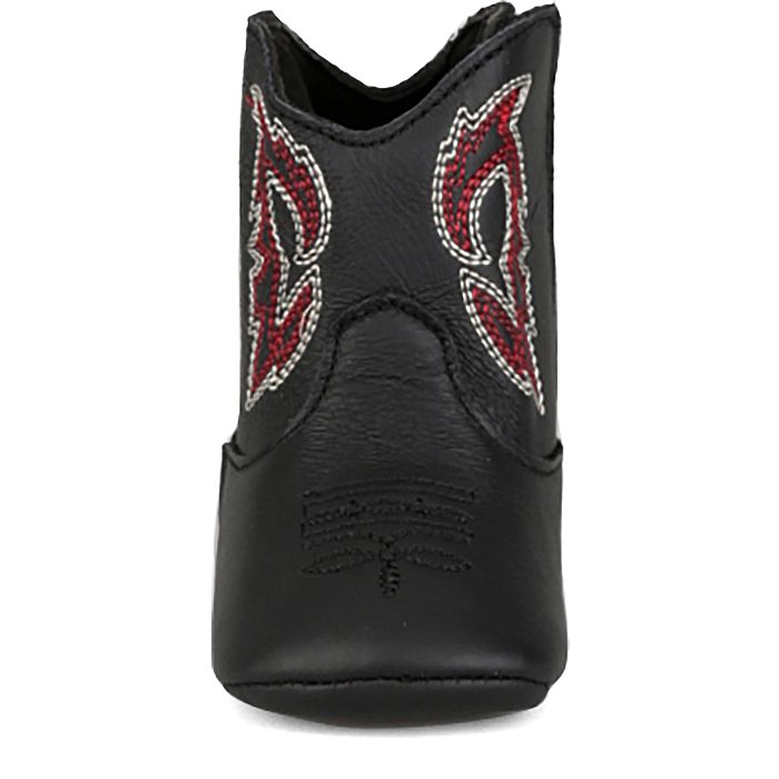 Justin Boots Mutton Buster Baby Boots Canter in Midnight Black MB2525