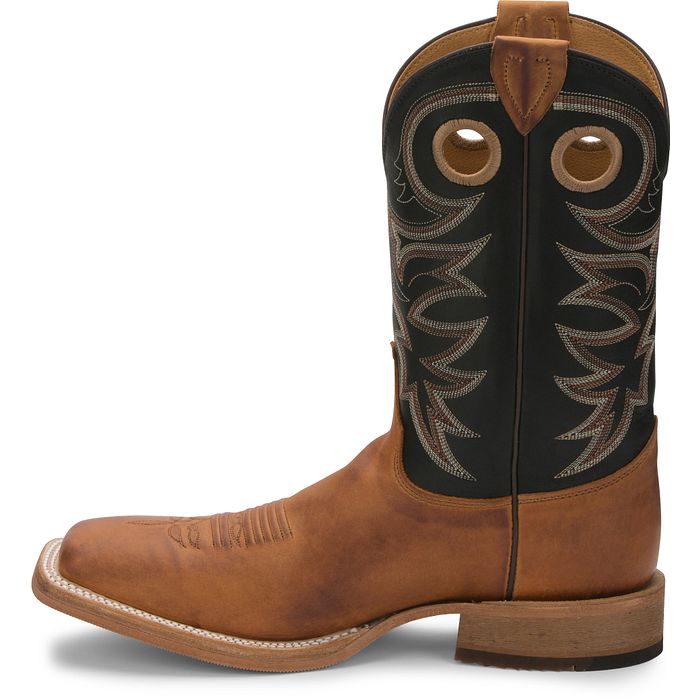 Justin Boots BR740 Caddo in Copper Brown Mens Cowboy Boots