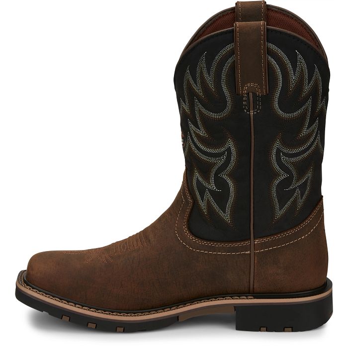 Justin Boots GR9062 George Strait "Fireman Mens Cowboy Boots