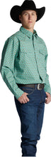 Load image into Gallery viewer, Justin Brands Shirt Cow Hive HJ-1508
