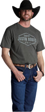 Load image into Gallery viewer, Justin Brands T-Shirt J-G3228 Hexagon Justin
