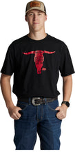 Load image into Gallery viewer, Justin Brands T-Shirt G-3176 Cowboy Live On in Black
