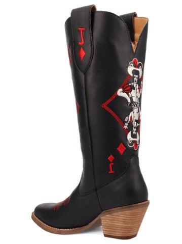 Dingo DI2232-BK Jack of Diamonds Ladies Boots