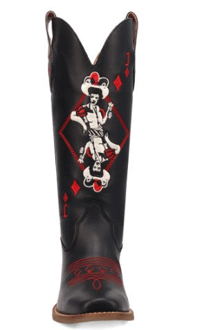 Dingo DI2232-BK Jack of Diamonds Ladies Boots