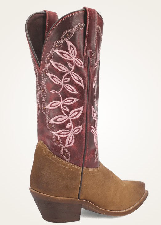 Laredo Kama in Honey & Red 20005 Ladies Cowboy Boots