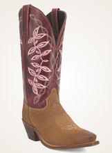 Load image into Gallery viewer, Laredo Kama in Honey &amp; Red 20005 Ladies Cowboy Boots
