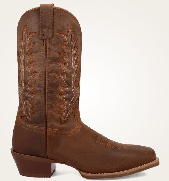 Laredo Kent 70024 Mens Cowboy Ankle Boots in Tan