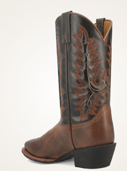 Laredo Kent 68370 Mens Cowboy Ankle Boots in Rust