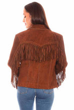 Load image into Gallery viewer, Scully L1080 Ladies Leather Jacket in Cafe Brown
