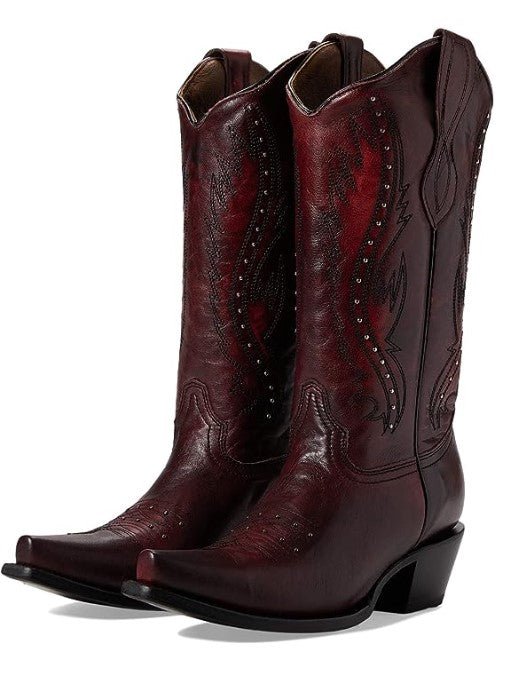 Circle G by Corral Ladies Western Wine Boots L2067