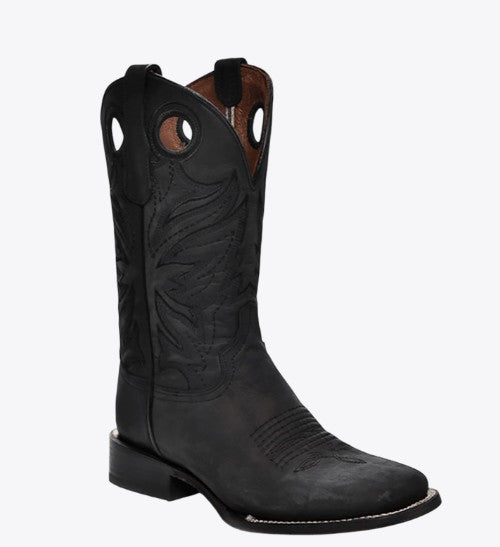 Corral Circle G L6079 Mens Black Embroidery Pull Holes Boots