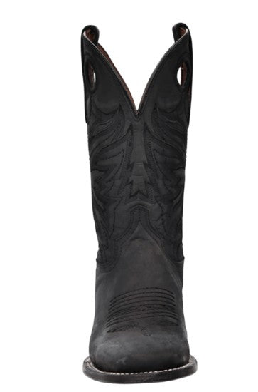Corral Circle G L6079 Mens Black Embroidery Pull Holes Boots