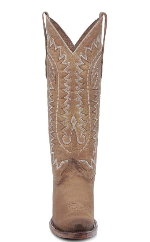 Circle G by Corral L6277 Embroidery Sand Snip Toe Ladies Cowboy Boots