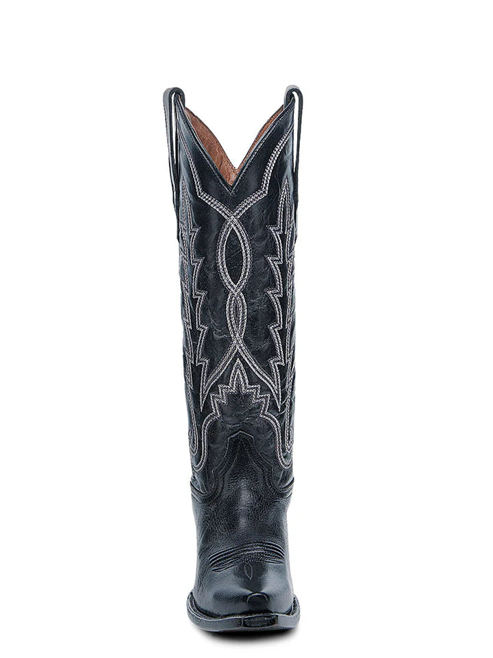 Circle G by Corral L6282 Embroidery Black Snip Toe Ladies Cowboy Boots