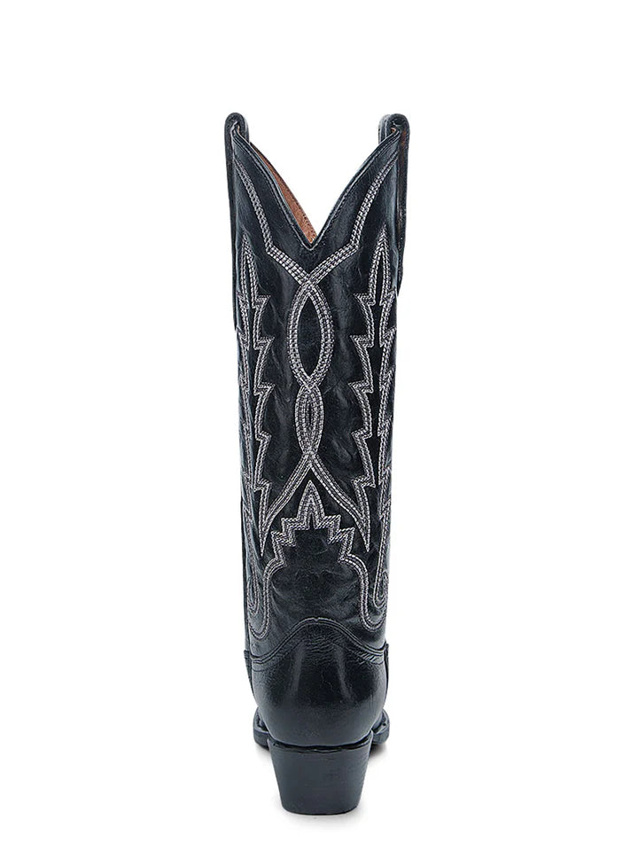 Circle G by Corral L6282 Embroidery Black Snip Toe Ladies Cowboy Boots