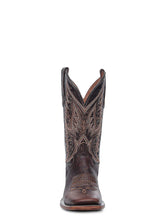 Load image into Gallery viewer, Circle G by Corral L6296 Embroidery Chocolate Wide Square Toe Mens Cowboy Boots
