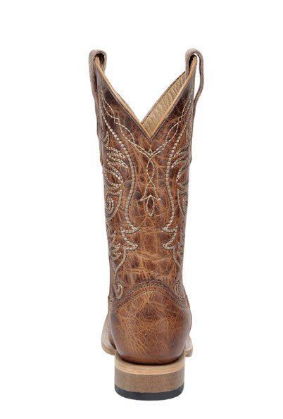 Corral Circle G L6324 Ladies Brown Embroidery Cowboy Boots
