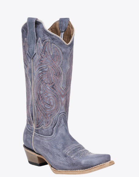 Corral Circle G L6328 Ladies Lilac Embroidery Cowboy Boots