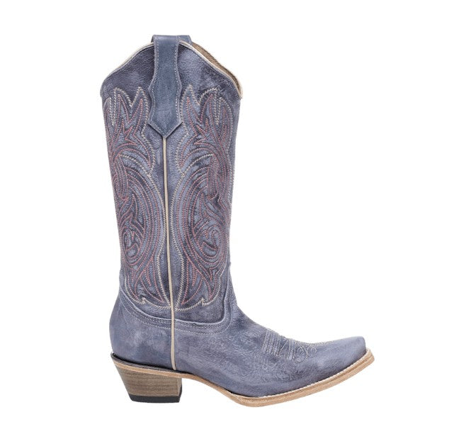 Corral Circle G L6328 Ladies Lilac Embroidery Cowboy Boots