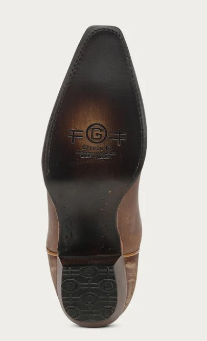 Corral Circle G L6355 Ladies Bronze Triad Cowboy Boots