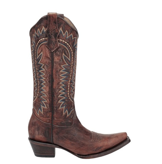 Corral Circle G L8000 Ladies Shedron Embroidery Cowboy Boots