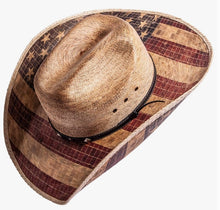 Load image into Gallery viewer, American Hat Makers Liberty Straw Cattleman Cowboy Hat
