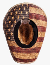 Load image into Gallery viewer, American Hat Makers Liberty Straw Cattleman Cowboy Hat
